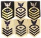 U.S. Military Insignia Pocket Patches (6)