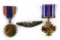U.S. Military Aviation Medals (2) & Air Crew Wings Pin
