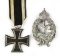 German WWI Imperial Cross & Pilot's Badge