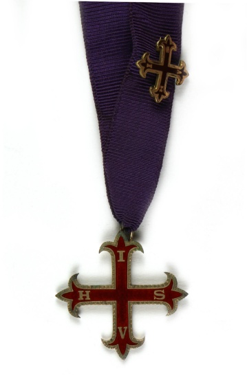 English Freemason First Degree Medal & Pin