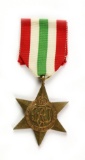 WWII Gr. Britain Italy Star Medal