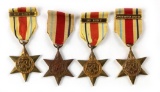 Gr. Britain Africa Star Medals (4)