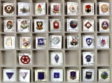 Miscellaneous Military Crest Pins (31)