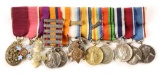 Gr. Britain WWI Miniature Medals Pin Bar (12)