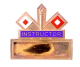 U.S. Army Signal Corps Instructor Pin