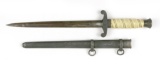 German Army Dagger with Scabbard