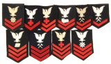 U.S. Navy Pocket Patches (10)