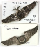 Aircraft Observer Wings Pins (2)