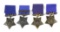 Gr. Britain Khedive's Star Badges (4)