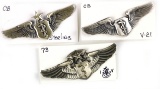 U.S. Air Force Flight Surgeon Wings Pins (3)
