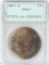 Morgan Silver Dollar 1881-A PCGS MS64