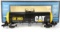 MTH Unbody Tankcar - Black w/Yellow Ends
