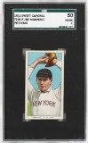 Baseball Card 1911 Sweet Caporal T206, Rube Manning Pitching