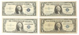 $1 Silver Certificates (4)