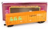 MTH Electric Trains 20-93438 Lignum Forest Products (#80016) 55' All-Door Boxcar