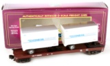 MTH Electric Trains 20-90009B Conrail Flatcar w/20' Trailers