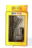 Rail King Real Trax 40-1043 O-42 Right Hand Switch