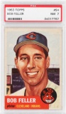 Baseball Card 1953 Topps, Bob Feller