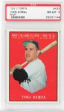 Baseball Card 1961 Topps, Yogi Berra - MVP