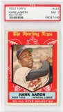 Baseball Card 1959 Topps/Bazooka, Hank Aaron - All Star