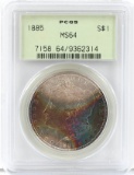 Morgan Silver Dollar 1885 PCGS MS64