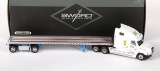 Freightliner 3 Axle Tractor w/Sleeper and Flatbed Trailer - GLP