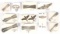 Miscellaneous Aviation, Parachutist and Missile Pins (11)