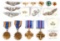 Miscellaneous Aviation Medals, Pins, Ribbons