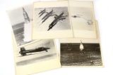 Miscellaneous Aircraft/Missile Black & White Photos (5)