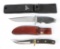 Gerber & Schrade Sheathed Hunting Knives