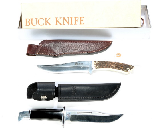 Boker and Buck Hunting Knives