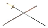 Civil War State Militia Staff NCO Sword