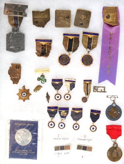American Legion Pins & Awards (25)
