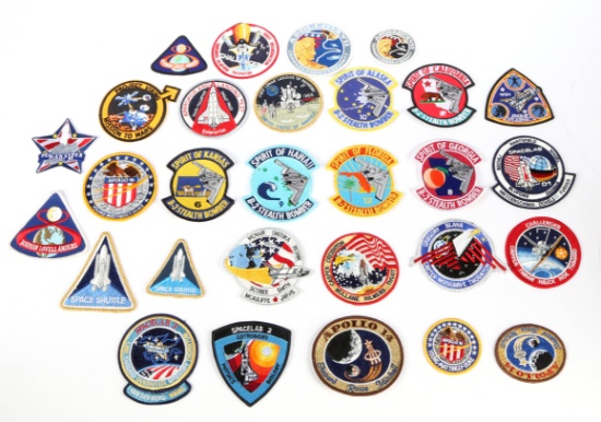 Space Shuttle & B2 Stealth Bomber Patches