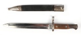 1900 Artilleria Fca De Toledo Bayonet W/Scabbard