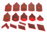 U.S.M.C. Chevrons and Service Stripes