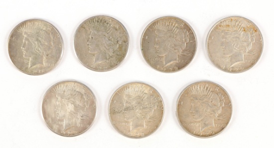 Peace Silver Dollars (7) - 1922