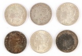 Morgan Silver Dollars (6) - 1921