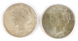 Peace Silver Dollars (2)