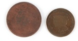 Half Cent & Large Cent