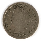 Liberty Head Nickel - 1912 S