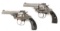 Two Top Break Revolvers