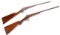 Two Single Shot Rifles in .22 Caliber