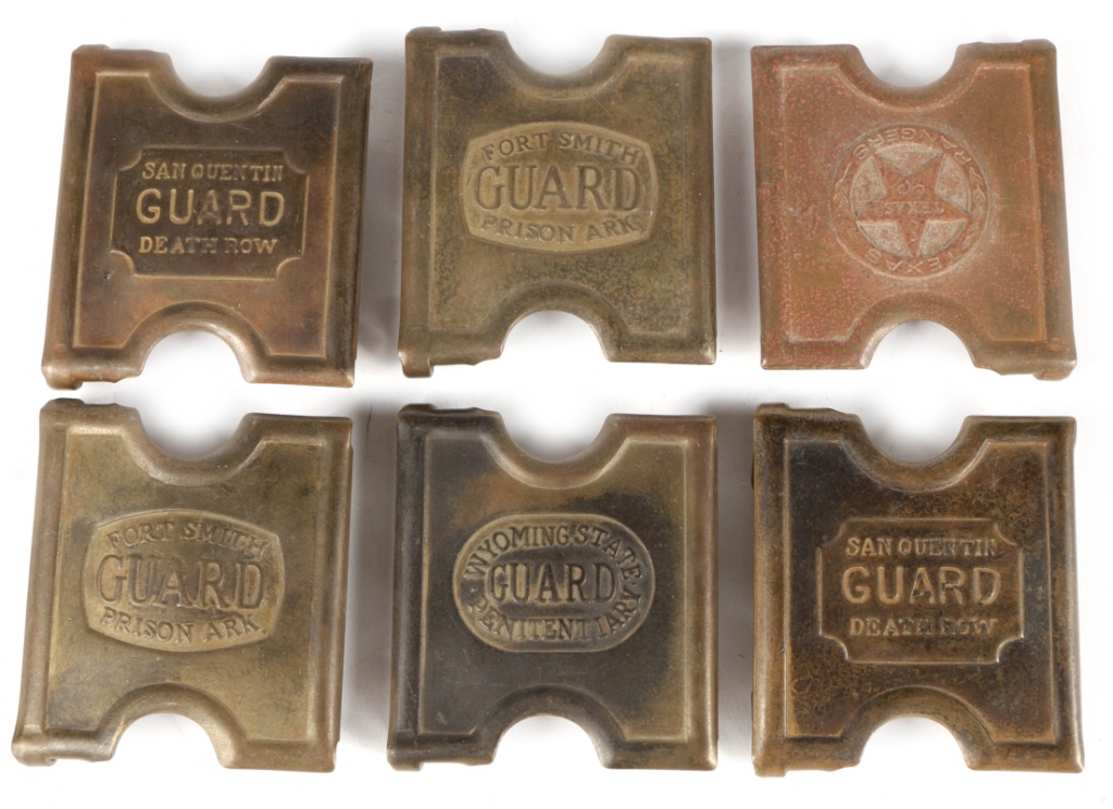 Prison Guard Belt Buckles (6) | Art 