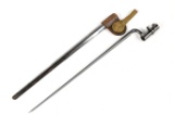 M1873 Socket Bayonet With Pattern 1885 Scabbard Frog