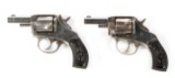 Two American Double Action Revolvers