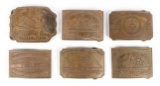 Belt Buckles (6)