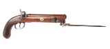 European Percussion Pistol in .62 Caliber