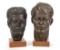 John & Bobby Kennedy Metal Busts
