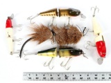 Creek Chub Pikie Lures (4) & Furry (1)